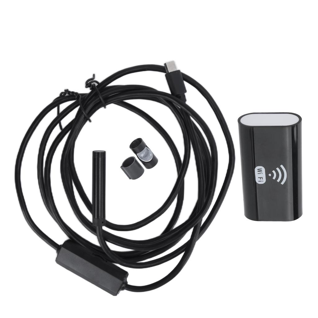 F99 8mm Industrial Endoscope Hard Wire High Definition WIFI Boroscope for Equipment Maintenance2m