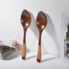 1 шт. деревянная ложка бамбуковая кухонная утварь инструмент широкое горлышко шпагат деревянные ложки кофейная суповая ложка чайная ложка кухонные ложки
