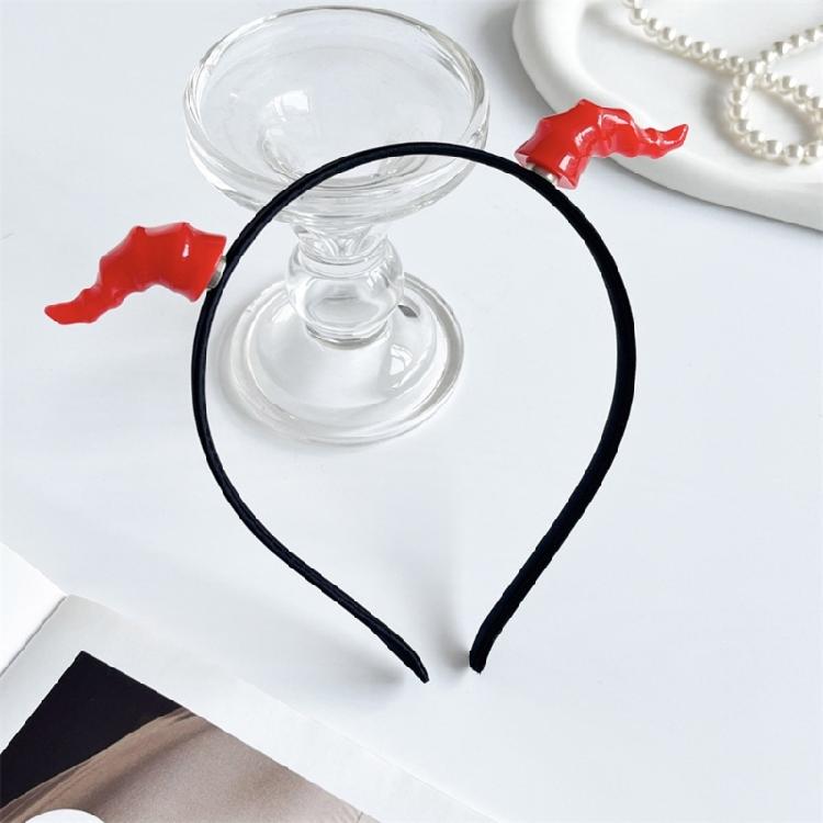 Detachable Devil Horn Hairband For Kids Adult Halloween Costume Parties RolePlay Theme Event Anime Hair Decoration