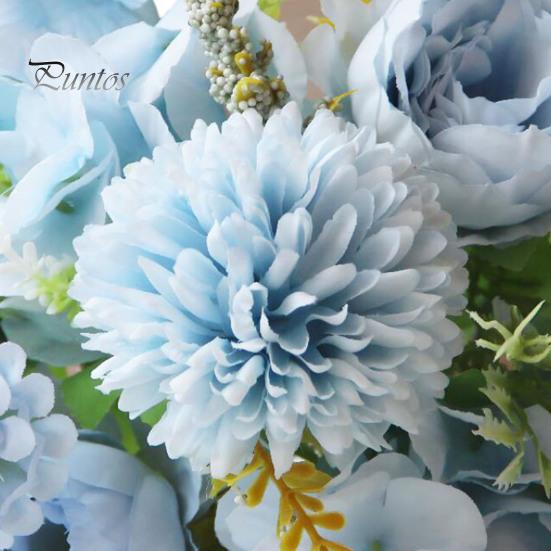 Искусственные цветы Букет искусственных пионов Смешанные цветы из искусственного шелка Букет искусственных цветов для украшения стола Декор для свадебной вечеринки