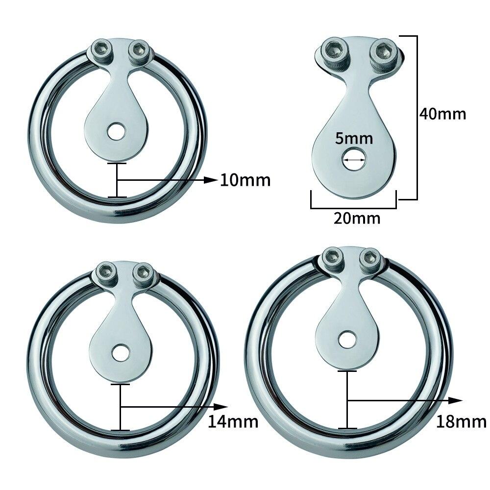 Мужской Cb Lock из нержавеющей стали, замок целомудрия, секс-игрушки, клетка для пениса, рогоносец, уретральное кольцо целомудрия, рабское кольцо БДСМ