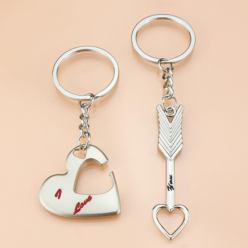 Женские и мужские украшения на День Святого Валентина, пара влюбленных, сумка, подвески, подарочные аксессуары