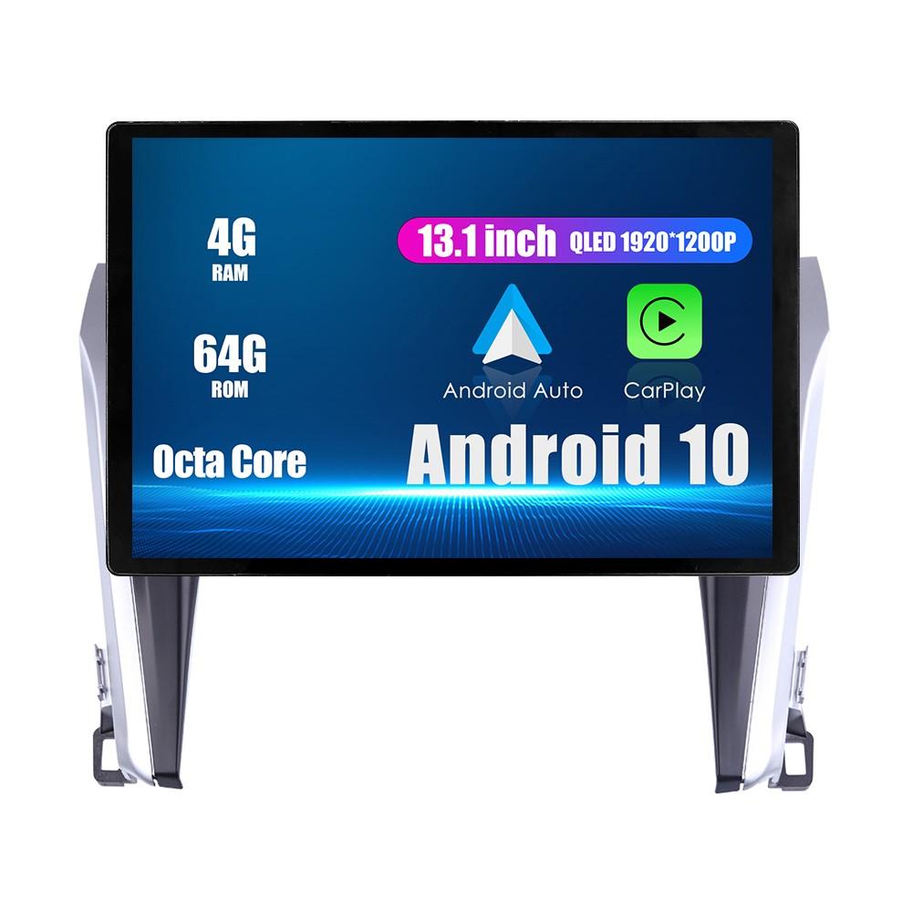 Android Радио 13,1 "Автомобильное стереонавигационное головное устройство Мультимедийный плеер GPS для Toyota Camry 2015-2018