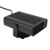 24V Car Fan Heater ABS Quiet 360 Degree Adjustable with Cigarette Lighter Plug Car Windscreen