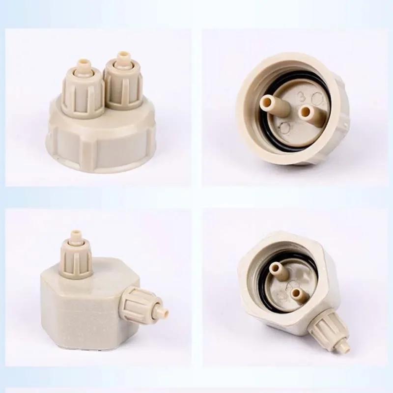 Aquário CO2 Sistema Tubo, Válvula Guage, Tampa Da Garrafa, Aquário, Planta Viva, Difusor De Ar DIY, Ferramenta Gerador, 2 шт.