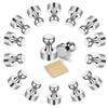 16 Pcs Magnetic Pushpins Magnetic Thumb Tacks Refrigerator Fridge Magnets Whiteboard Magnets for Home School Office