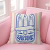 Anime Sardines Art  Pillow Cushion Cover Pillowcase Living Room Sofa Home Decor Customized