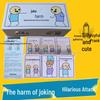The Harm of Joking: Silly and Cute Chinese Comic Board Game for Casual Parties