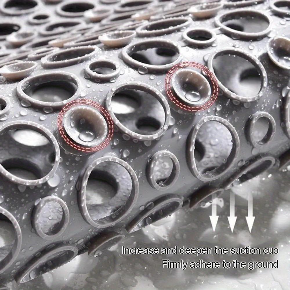 Очень пористый большой коврик для ванной, нескользящий коврик для ванны, сильный всасывающий противоплесневой коврик из ТПЭ, коврик для душа, товары для кухни и ванной комнаты