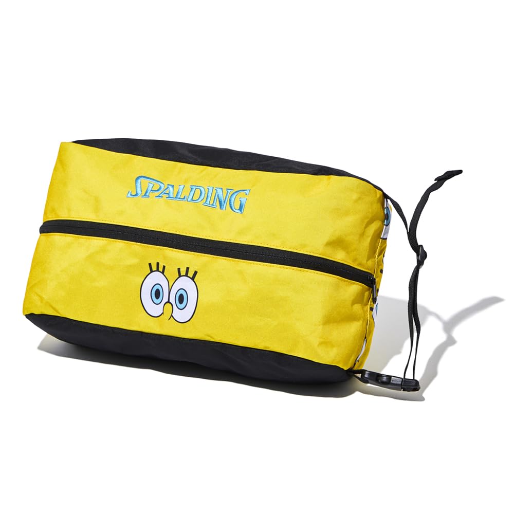 SPALDING Shoe Bag SpongeBob Eyes Yellow W19 X H38 X D14cm 42-002SBE