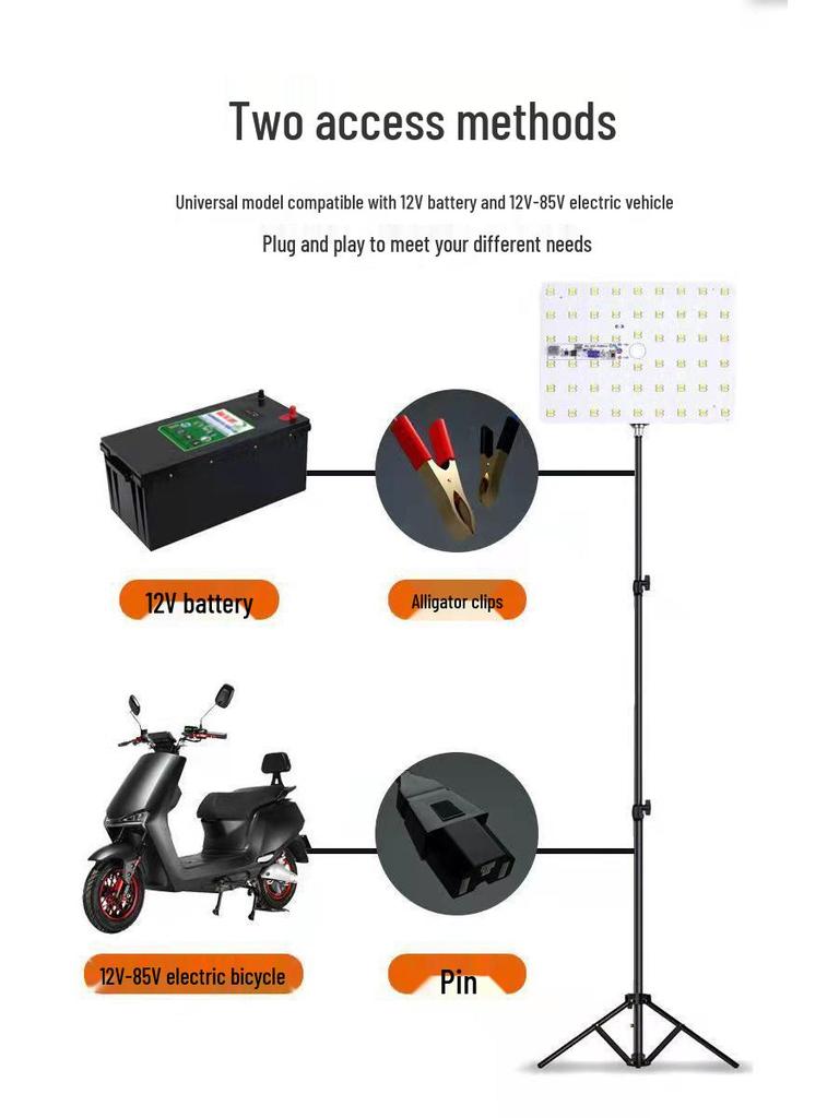 Производитель 12В светодиодных фонарей для ночного рынка и трехколесных велосипедов
