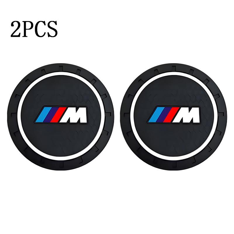 Для BMW M M3 F30 F20 E28 E36 E39 E46 E91 X1 Автомобильные Логотипы Подставки под Стаканчики Подкладки под Стаканчики для Воды Паз для Стакана Нескользящий Коврик Аксессуары для Интерьера