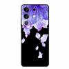 Чехол Для Vivo Y29 4G V2434 Чехол Y 29 Черный Силиконовый Чехол Мультяшный Кот Мягкая Задняя Крышка Для Vivo iQOO Z10x T4x Y300t 5G Чехол Для Телефона
