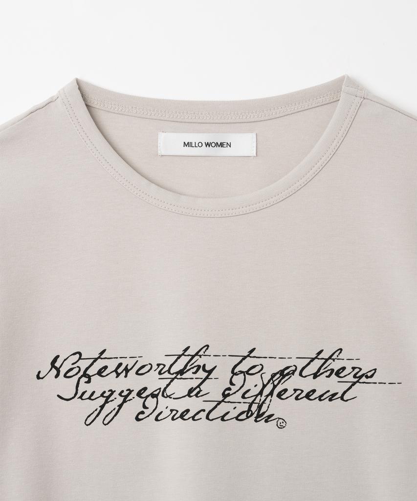 MILLO WOMEN Dudley T-Shirt [Light Gray]