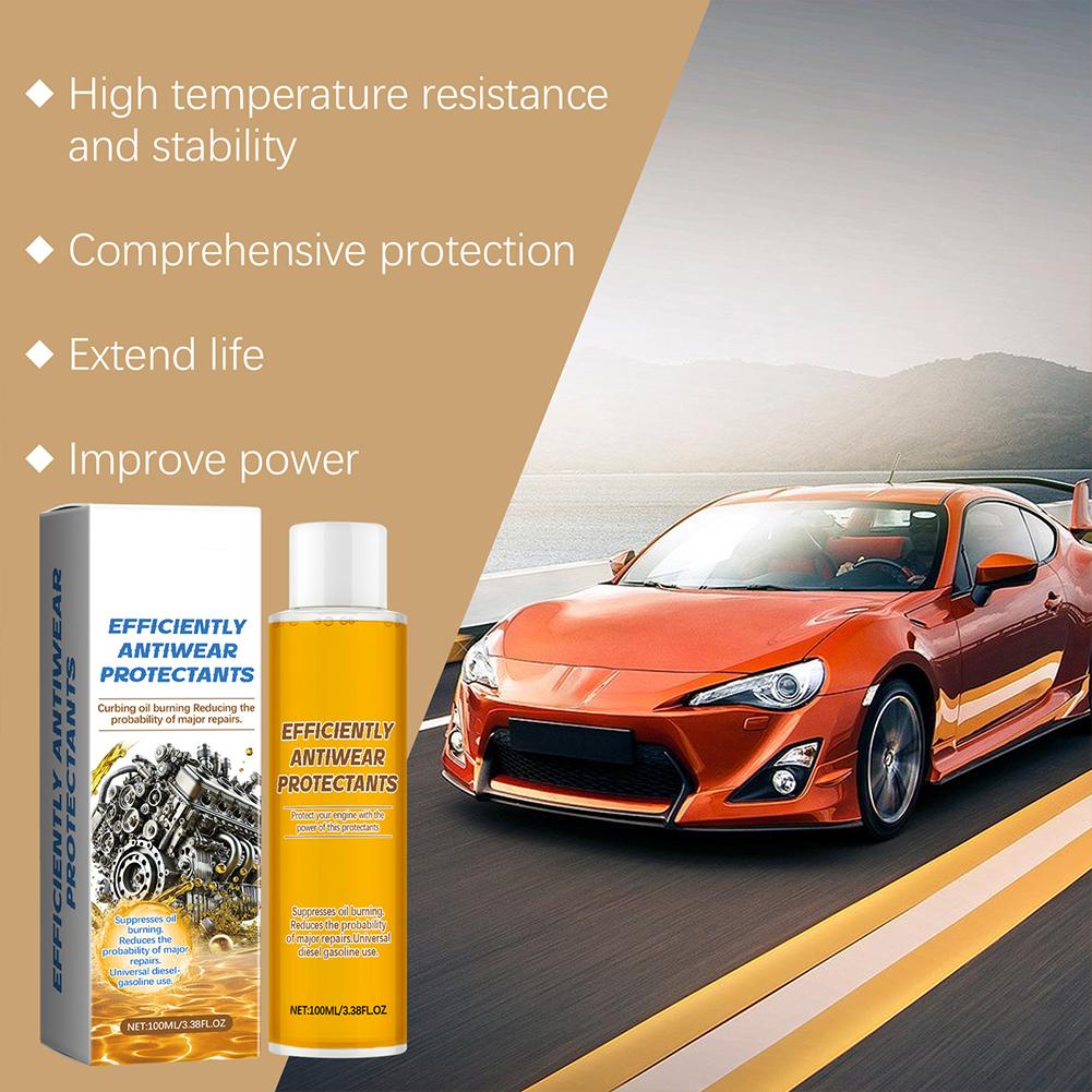 Engine Protection Oil Nano Anti-wear Agent 100ml Additive Repair Oil Noise Reduction Anti-Rust For Various Cylinders