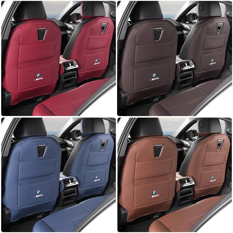 2025 Hot Car Interior Supplies Rear Seat Kick Mat Child Protection Pads Tools Cars Accessories For BMW M Performance E46 E90 F10