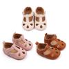 Baby Sandals Simple Solid Color Hollow Anti Slip Soft Sole Wear-resistant Kids Shoes