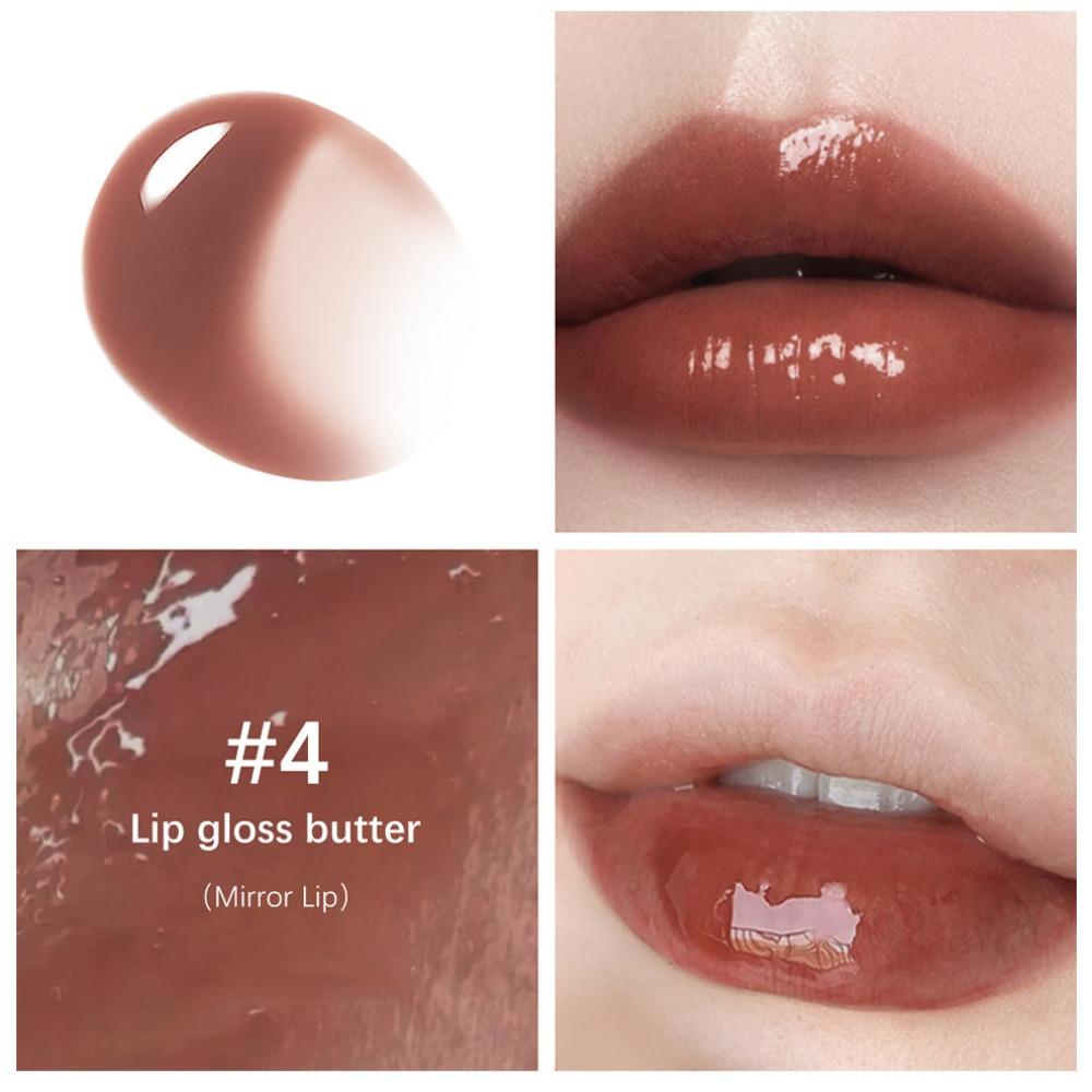 Lakerain Butter Light Lip Glaze Питательный зеркальный блеск для губ Стойкая цветная глазурь для губ Жидкость для окрашивания губ