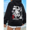 The Harajuku Dragon Funny Pattern Hoodie