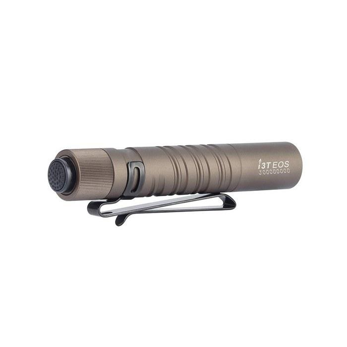 Светодиодный фонарик OLIGHT I3T EOS, 80 люмен, с батарейкой AAA 1,5 В, коричневый