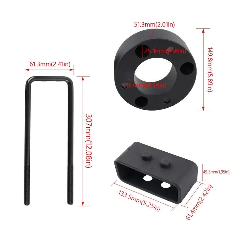 3" Front and 2" Rear Leveling lift kit for 2004-2020 Ford F150 4WD 2WD