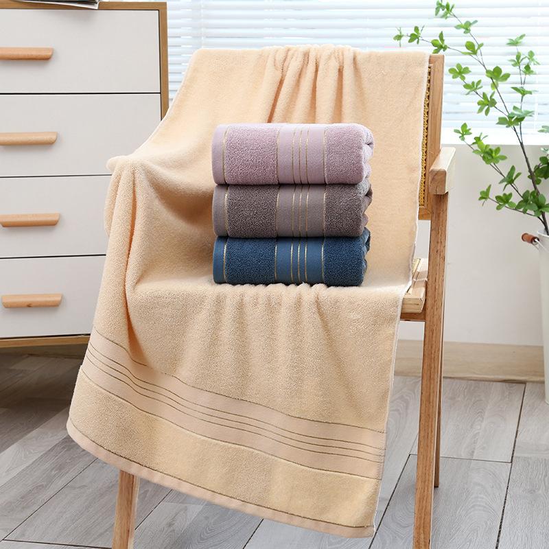 Банное полотенце Утолщенное Впитывающее Домашнее Ежедневное Банное полотенце Гостиничное Коммерческое Пляжное Хлопковое Банное полотенце