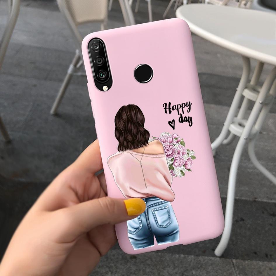 For Huawei P30 Lite Pro Case Fashion Girls Butterfly Bees Soft Fundas For Huawei P30 Pro VOG-L29 ELE-L29 P 30 Lite P30lite Coque
