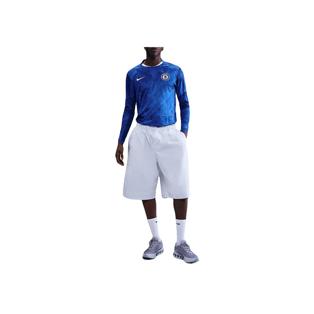 Nike Футбольная футболка Chelsea FC Dri-Fit сезона 2025/26, домашняя, удобная, модная, повседневная, мужские топы HV9258-496