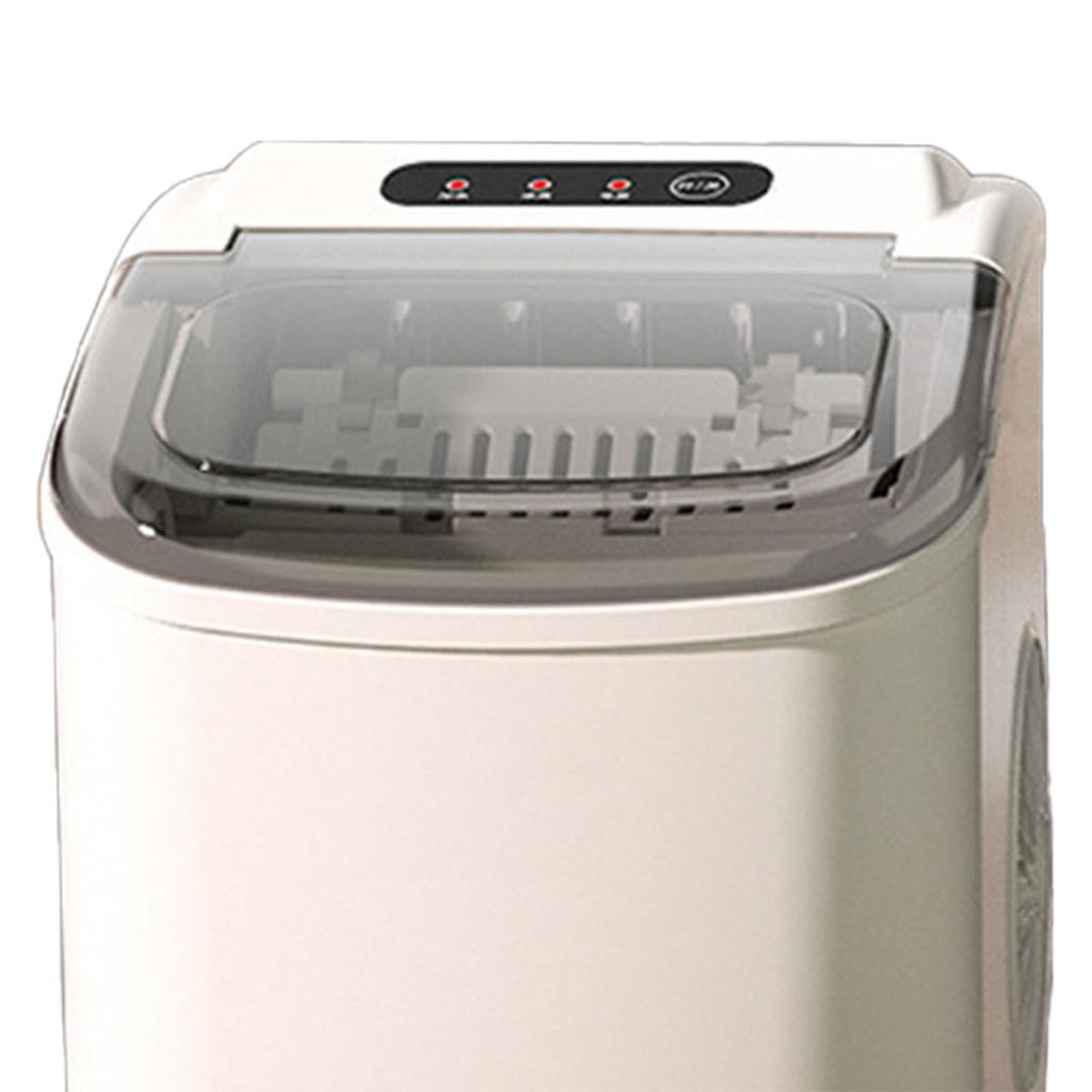Countertop Ice Maker Mini Round Cube Automatic Ice Cube Machine for Home Party Kitchen