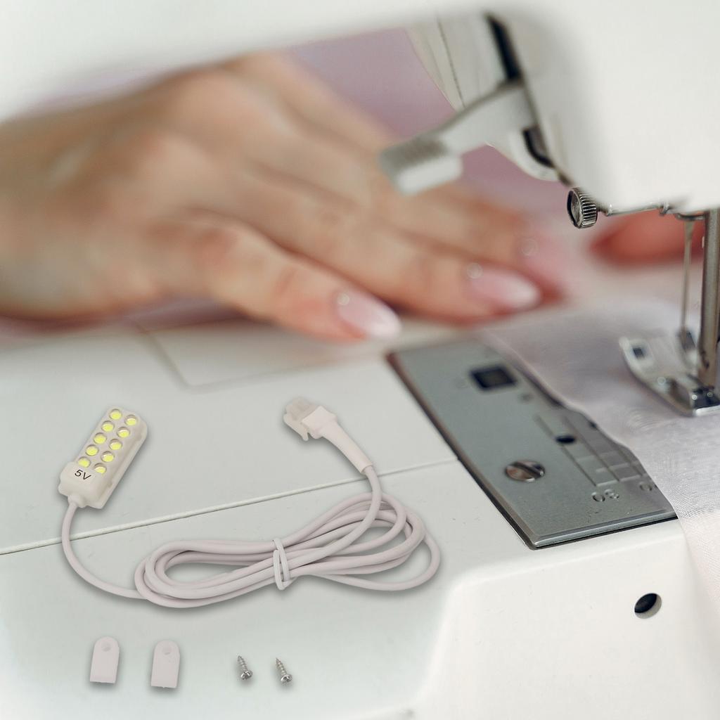 Compact LED Work Light for Sewing Machines Strong Magnet and 0 3W Power
