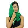 Женская одежда из шифоновой смеси Dupatta Neck Wrap Длинные палантины Индийские шарфы Chunni