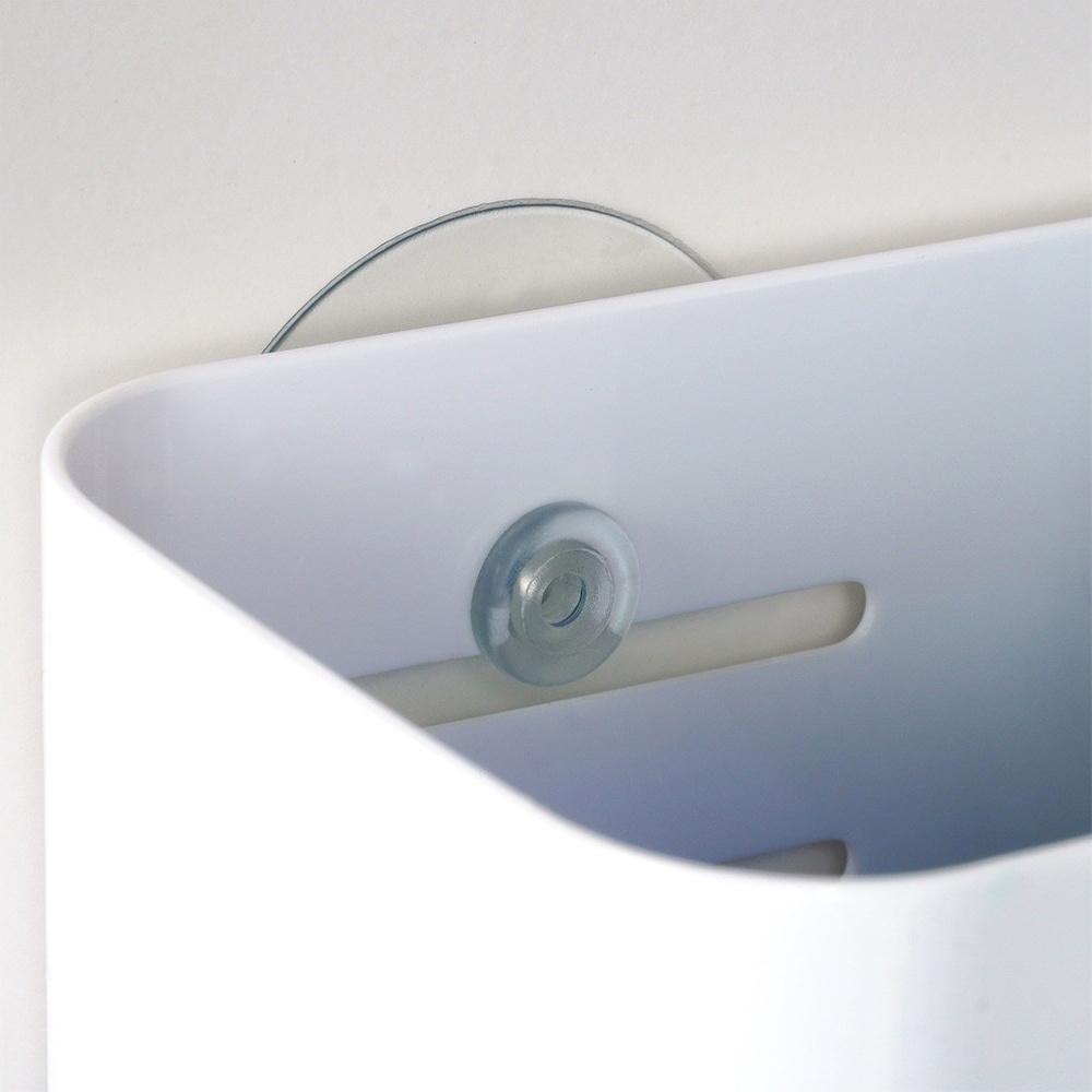 Bathroom Suction Cup Wall Shelf for Shower for Cosmetics and Accessories