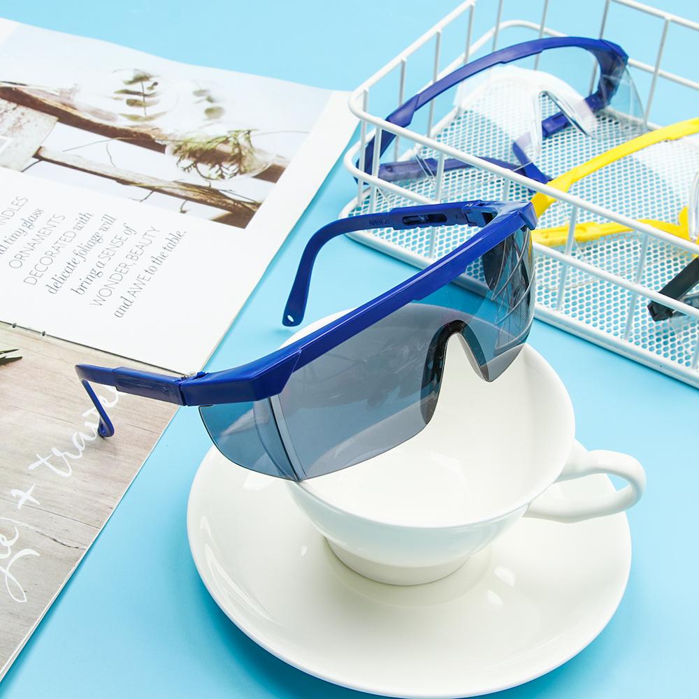 Пылезащитные Лабораторные Защитные Очки для Глаз с UV Фильтром Прозрачные Линзы Регулируемые Защитные Очки Безопасность