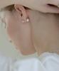 Двусторонние серьги Dmoment Bibi Pearl (Серебро 925)