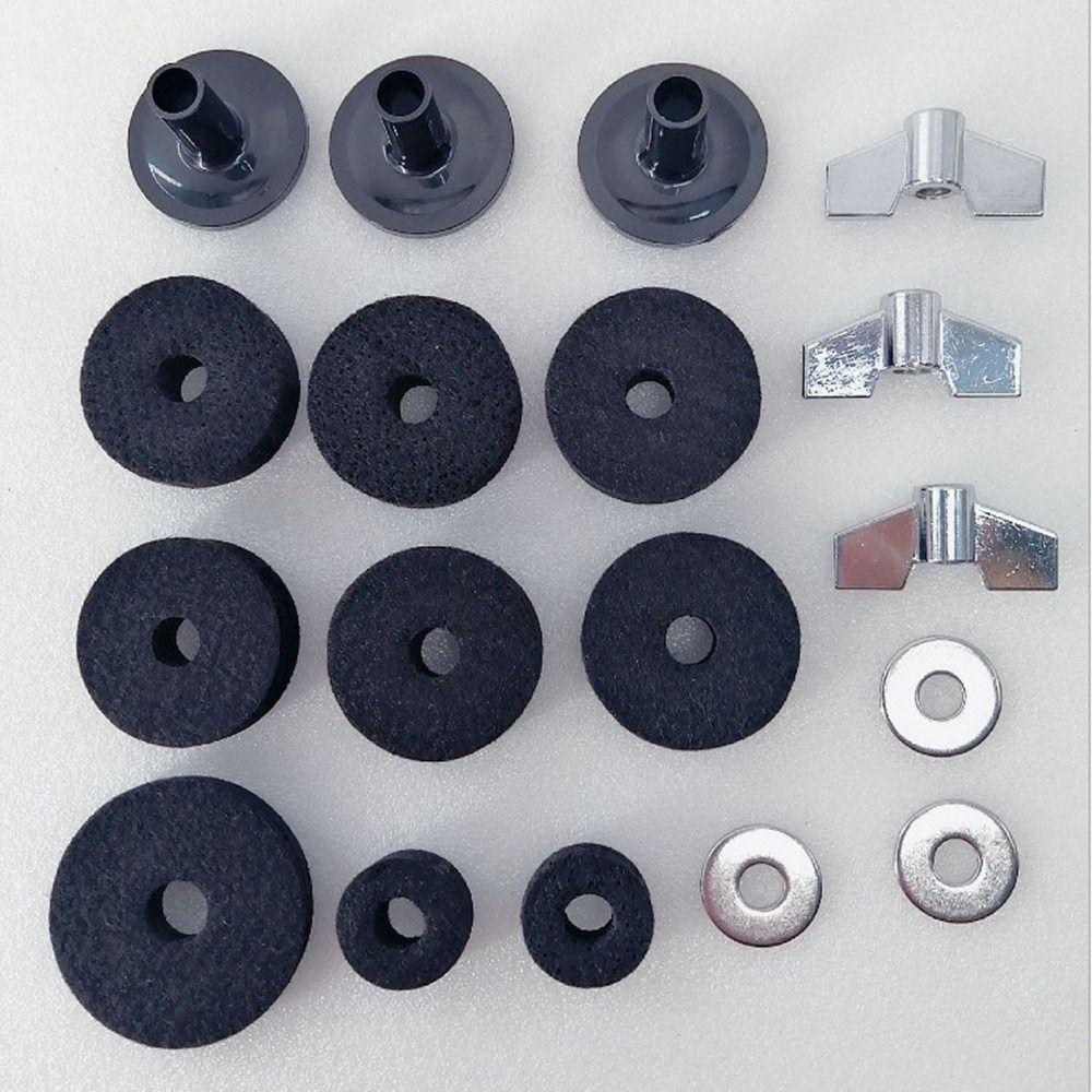 Standard Size Drum Stand Felt Cymbal Sleeve Drum Set Felts Cymbal Felt Washer Drum Accessory