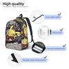 Модный Рюкзак Покемон Пикачу Mochilas Винтажный Школьный Большой Вместимости Rucksack