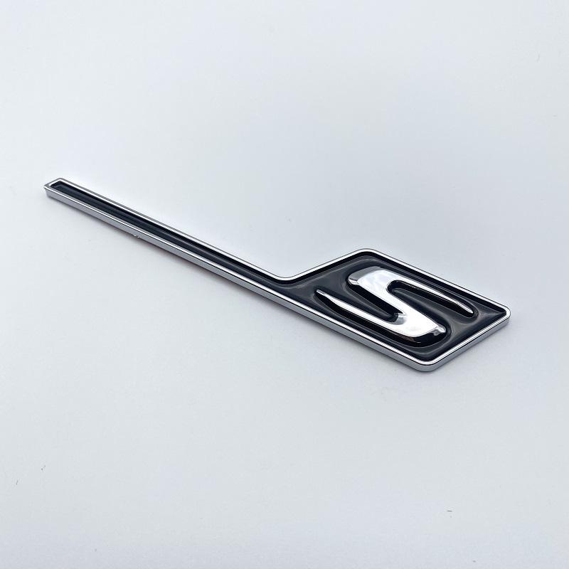 LWC1 3D ABS Rear Trunk Decal Emblem Badge Sticker For Mercedes AMG GT R S C GTR GTS GTC V8biturbo C190 Car Accessories