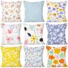 Spring Beautiful Pillowcase Abstract Floral Living Room Bed Sofa
