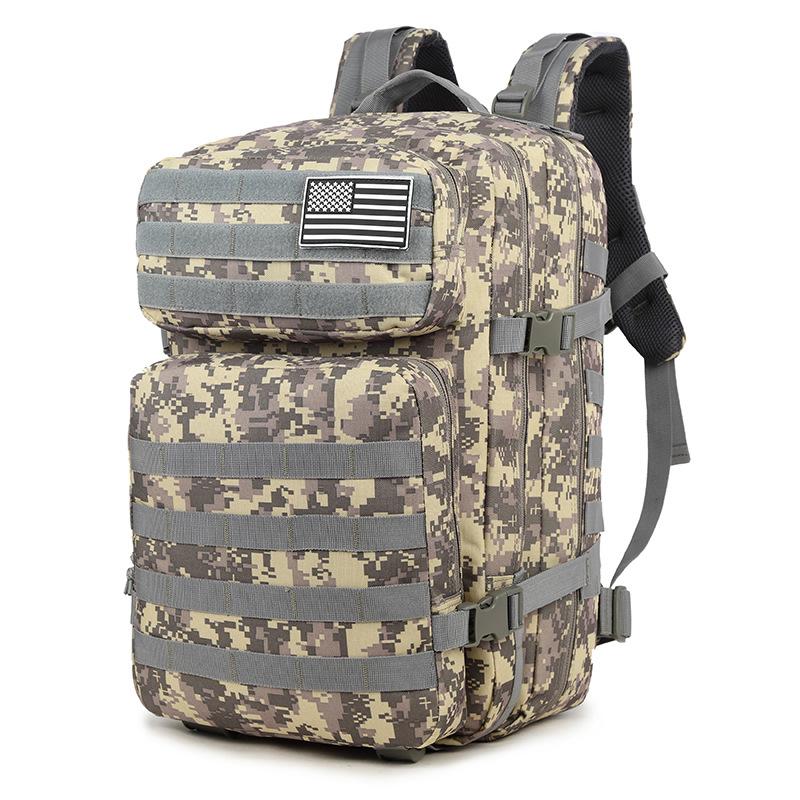 Large Capacity Tactical Backpack Sports Camouflage Backpack Camping Hiking Outdoor Bag