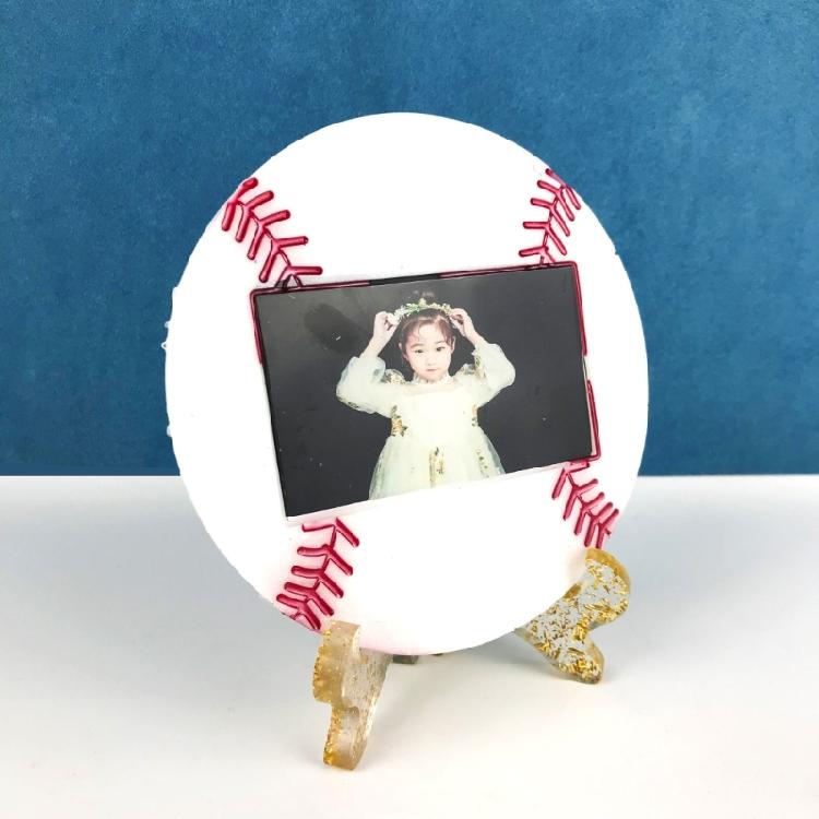Baseball Frame Mold Kit Home Ornaments Resin Mold Wall Hangings Decor Molds