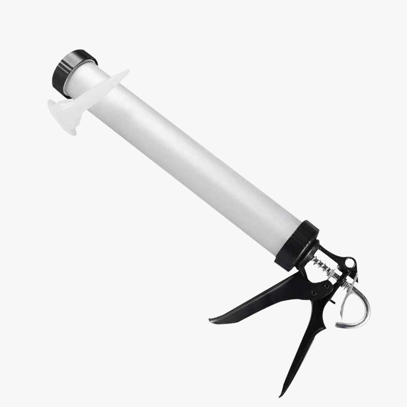 995 Универсальный алюминиевый и нержавеющий пистолет для структурного клея - Экономящий силы инструмент для герметизации мягких туб и клея для стекла