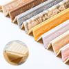 3D Wall Edge Strip Skirting Wall Sticker Self Adhesive Waterproof Baseboard Corner Waist Line Sticker Trim Line Border Decor