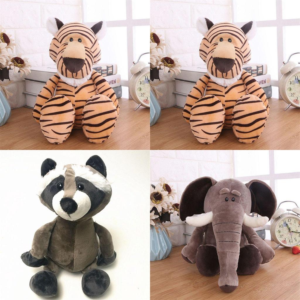 Плюшевая игрушка «Джунгли» Очаровательная набивная кукла из ПП-хлопка для детей и младенцев