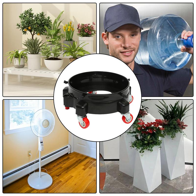 Ведро Долли На Колесах Тележка Для Ведра Аксессуары Для Ведра Ведро Для Мойки Автомобиля На Колесах Многофункциональный Держатель Для Ведра Мойка Автомобиля