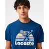 Lacoste Мужская летняя футболка с рисунком Th0784 54 г Hbm
