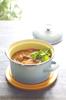 LE CREUSET EOS Pot 18 см Coastal Blue Open Fire IH совместим