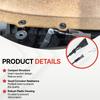 Car Front Left Right Door Handle Release Cable 13186768 Fits For Vauxhall Opel Corsa D 2006 - 2014 Inter Door Latch Bowden Cable