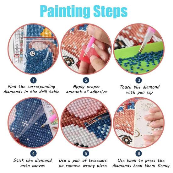 Набор наклеек со стразами в форме мультяшного кота, красочные стразы, яркий цвет, алмазный художественный комплект, подарок для ювелирных изделий