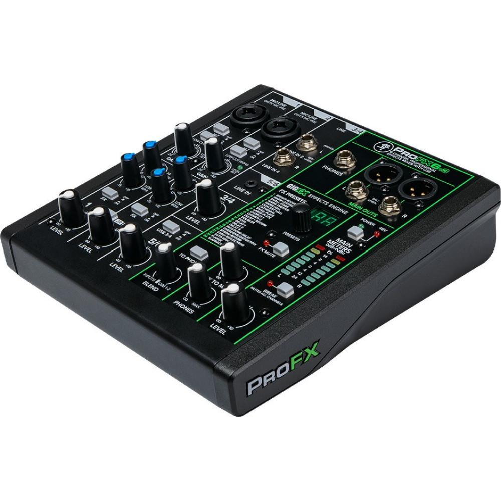 Mackie ProFX6v3 Analog Mixer with USB Interface
