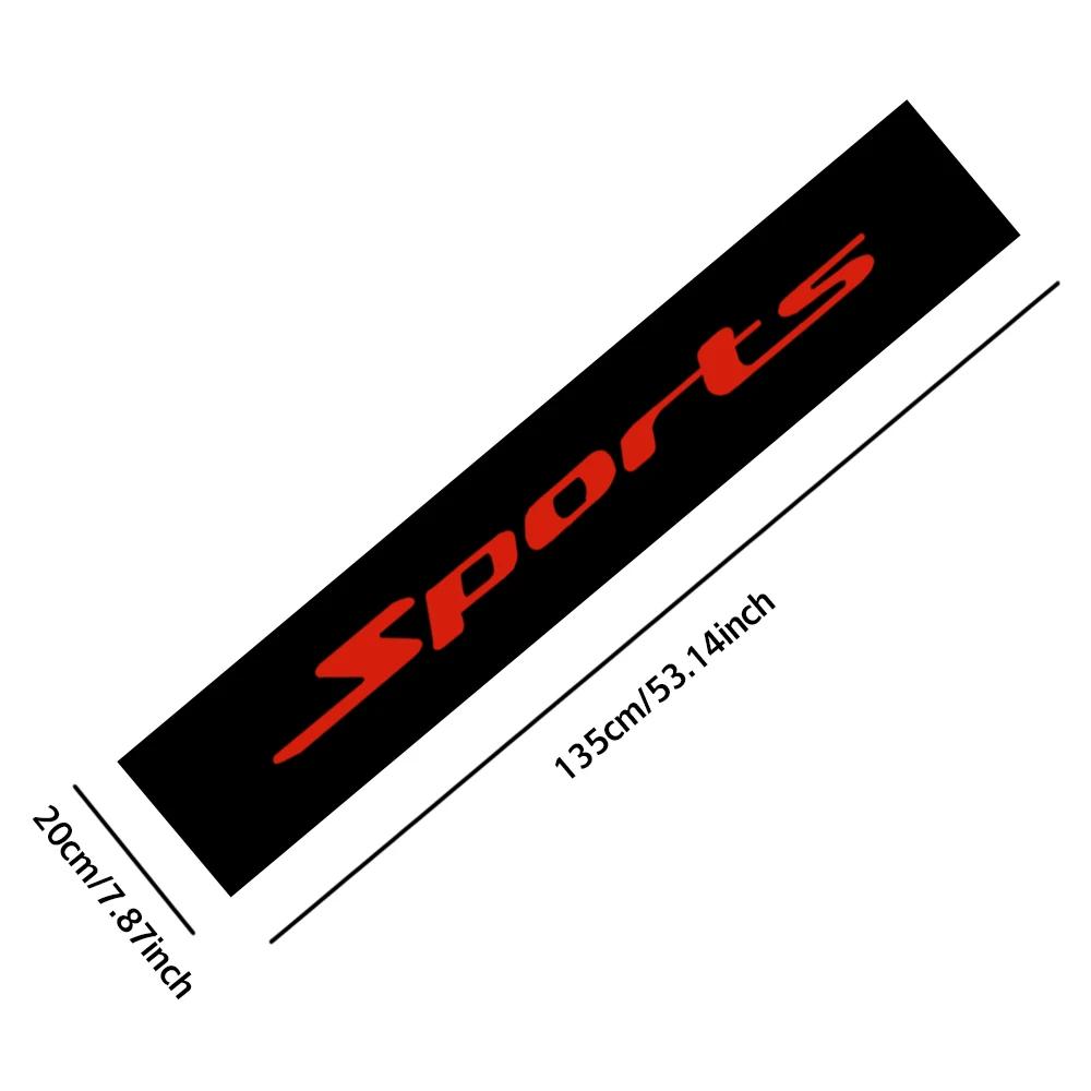 SPORT Car Stickers Vinyl Wrap Film Front Windshield Sunscreen Decals DIY Decorative Sticker for Car Motorcycle Decor Accessories